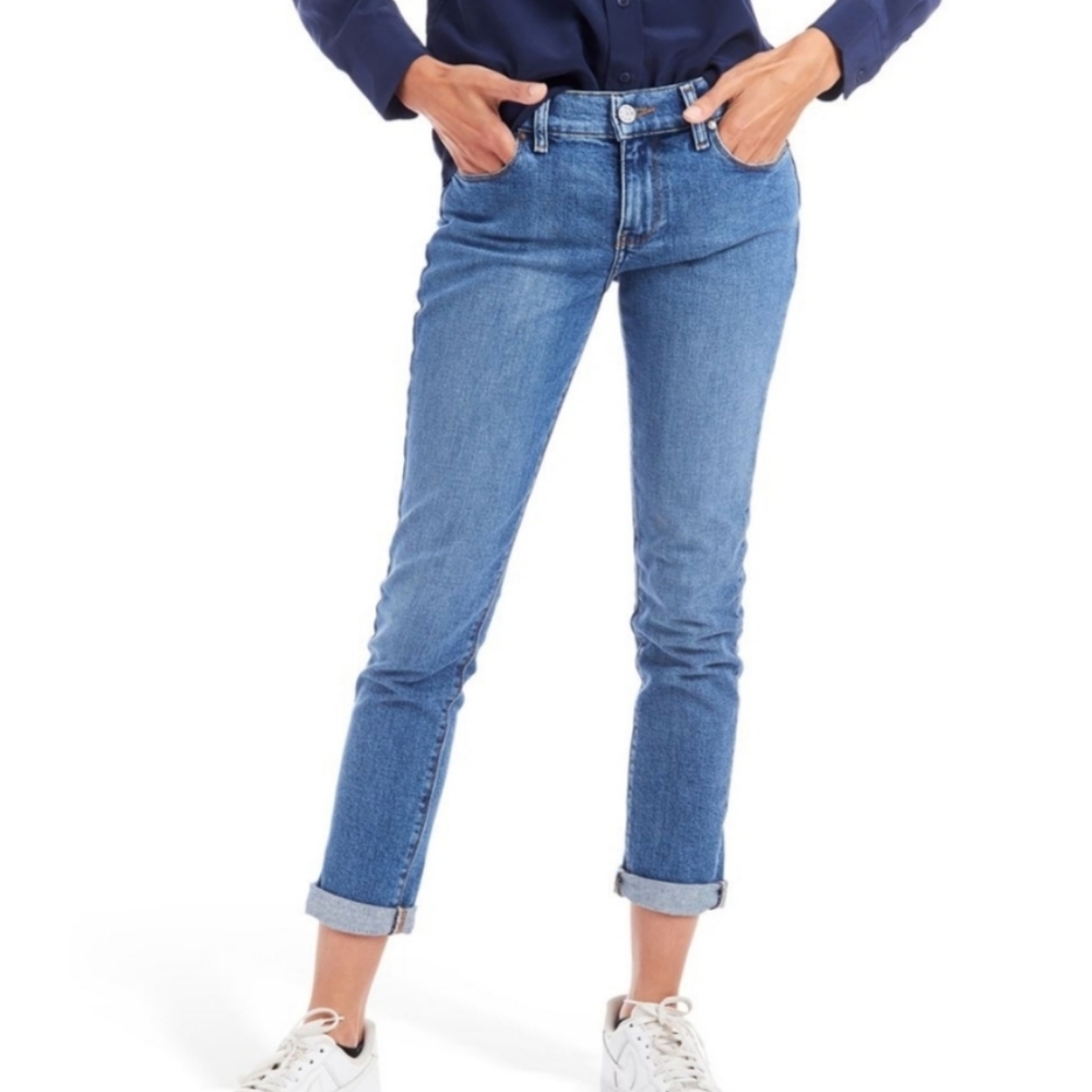 Mott&bow slim boyfriend Warren wash jean sz 27